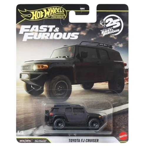 Hot Wheels Premium Fast & Furious Auto Kolekční Toyota FJ Cruiser JHW69