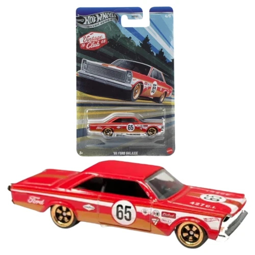 Hot Wheels Silver Series Vintage Auto Kolekcionářské '65 Ford Galaxie JKY29