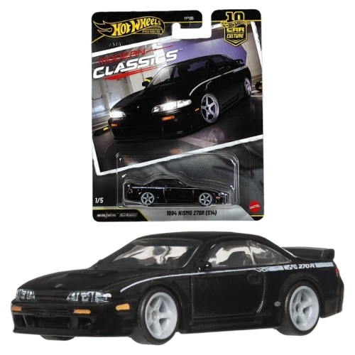 Hot Wheels Premium Modern Classics  Autíčko Kolekcionářské Auto Vozidlo 1994 Nismo 270R (S14) JKD99
