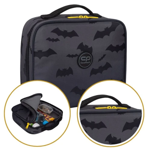 Coolpack Coolerbag Lunchbox Svačinová Taška Termo Batman Černá Darker Night