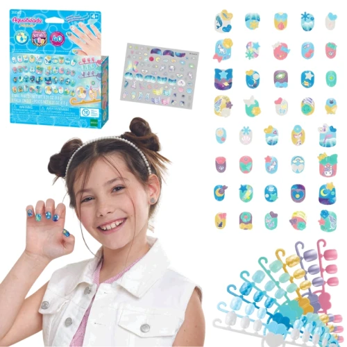 Aquabeads Doplňková Sada Na Manikúru Pro Děti - Jednorožci a Hvězdičky