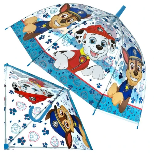 Dětský deštník Automatický Paw Patrol Modrý Psi Patrol Pro Děti 3+