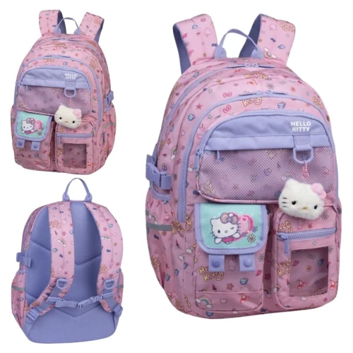 Coolpack Sully Batoh Předškolní Školní Mládežnický 2-komorový Dětský Hello Kitty Růžový