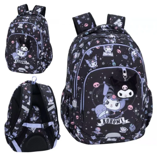 Batoh Černý Předškolní Školní Taška Pro Dítě Dětský Prime Kuromi