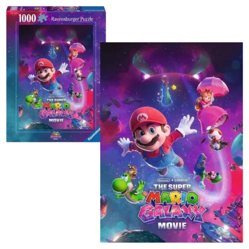Ravensburger Puzzle 1000 Dílů Super Mario Galaxy Movie 7+