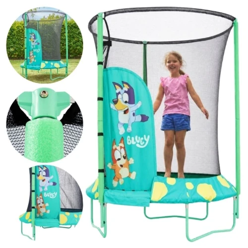 Dětská zahradní trampolína Bluey kulatá TP Toys