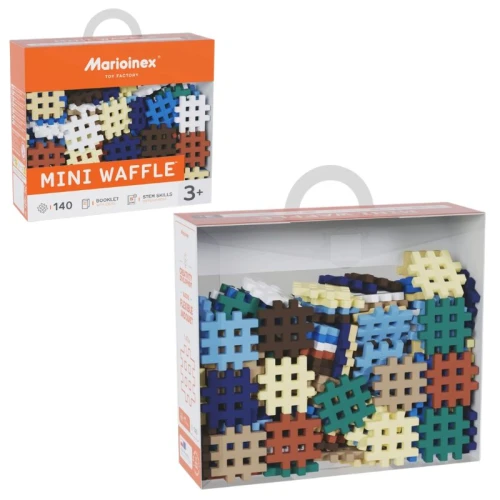 Marioinex Mini Waffle Stavební Kostky Malé Edukativní Kreativní Svět Přírody 140 Kusů