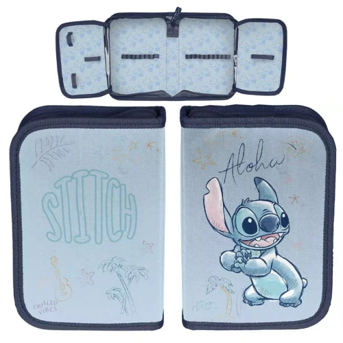 Paso Penál Bez Vybavení Školní Do Školy Stitch Aloha Modrý