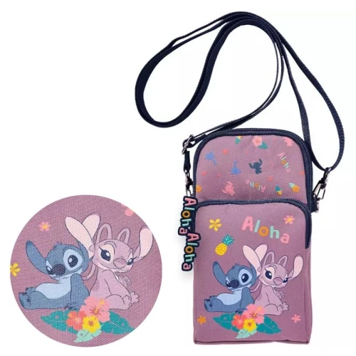 Paso Pouzdro Na Telefon Taška Na Krk Na Šňůrce Přenosná Stitch Aloha