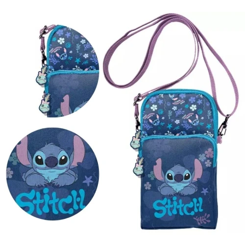 Paso Pouzdro Na Telefon Taška Na Krk Na Šnůrce Přenosná Stitch Coastal Cool