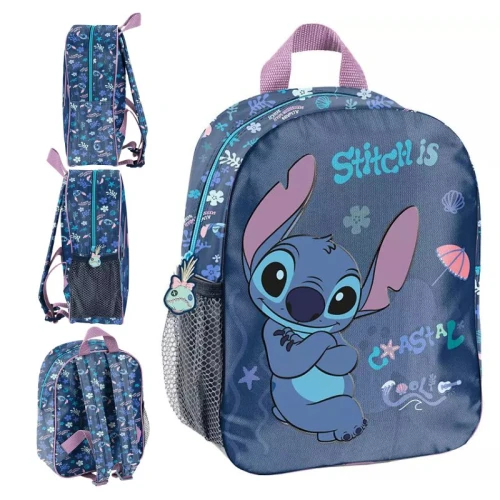 Paso Batoh Batůžek Předškolní 3D Do Předškoly Malý Prostorný Pro Děti Stitch Coastal Cool