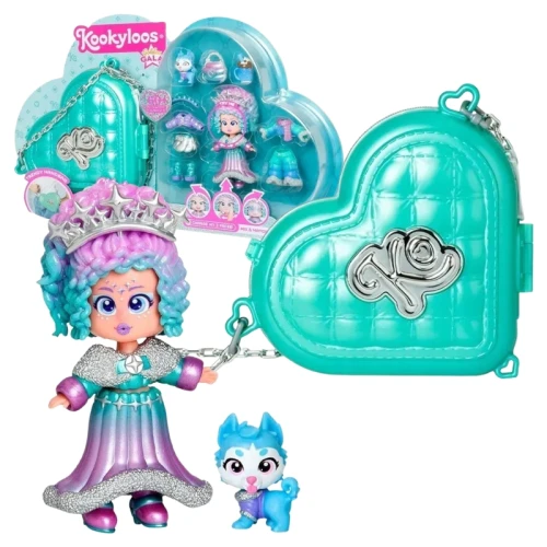 Sada figurek Kookyloos Figurka pro děti Figurky Doplňky Panenka Hračka Chloe's Deluxe Set Golden Gala