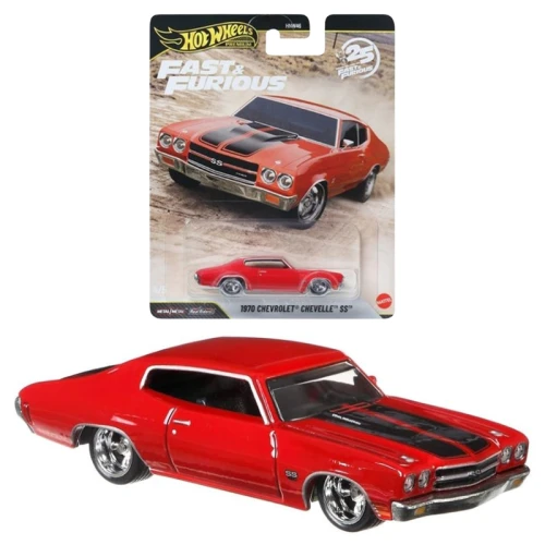 Hot Wheels Premium Fast&Furious Autíčko Kolekcionářské 1970 Chevrolet Chevelle SS JHW73