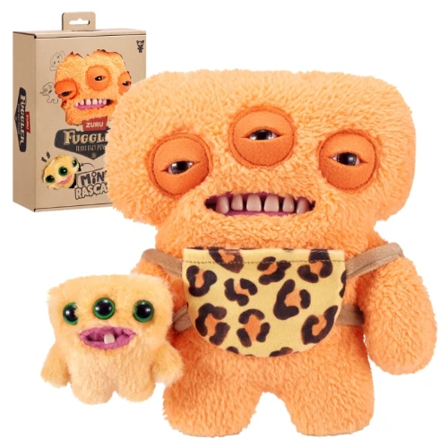 Zuru Fuggler Funny Ugly Monster Plyšová hračka 22 cm + Mini Rascals Oranžový 4+