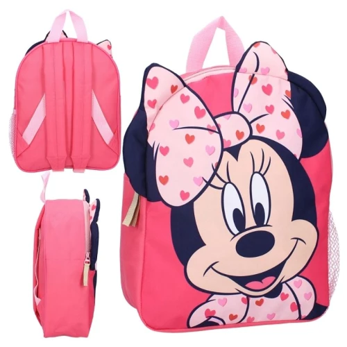 Batoh pro holčičku Myška Minnie Předškolní Malý 3d Dětský Batůžek pro dítě Školní