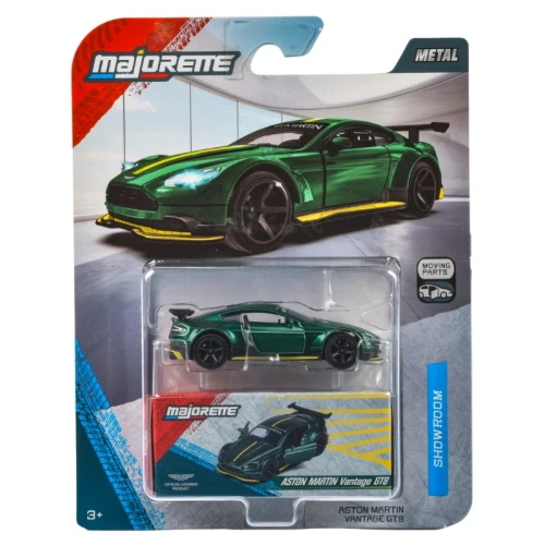 Majorette Deluxe Auto Kovový Model Resorak Premium Gumové Pneumatiky Aston Martin Vantage GT8 3+