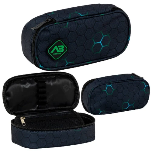 Astrabag Jednokomorový Penál Pouzdro Na Školní Potřeby Green Element