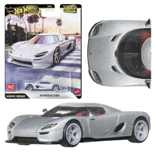 Hot Wheels Premium Boulevard Autíčko Auto Vozidlo 1:64 Autíčko Koenigsegg CC850 3+