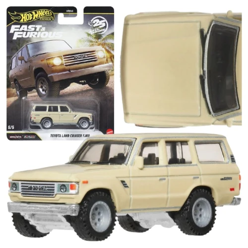 Hot Wheels Premium Fast & Furious Autíčko Kolekce Autíčko Toyota Land Cruiser FJ60 JHW76