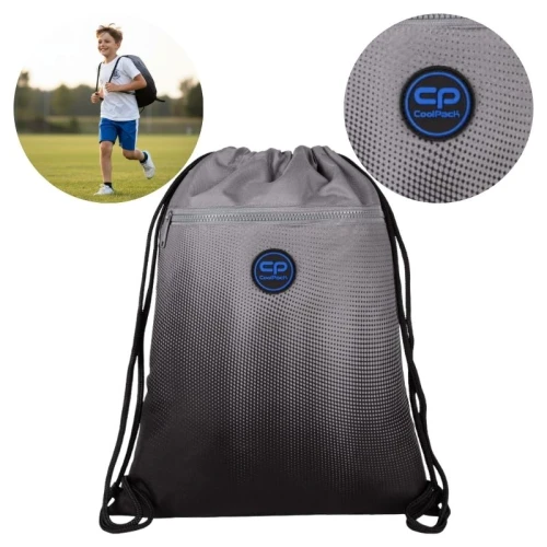 CoolPack Vert Taška Na Boty Gradient Šedá
