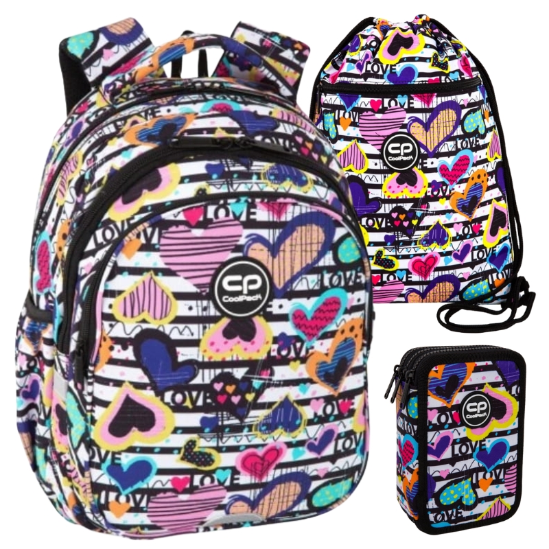 Sada batoh, taška a pencil case