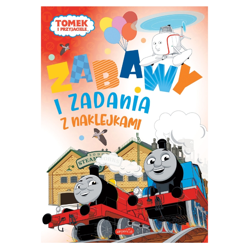 HarperKids Kniha Tomek A Přátelé Zábavy A Úkoly Se Samolepkami
