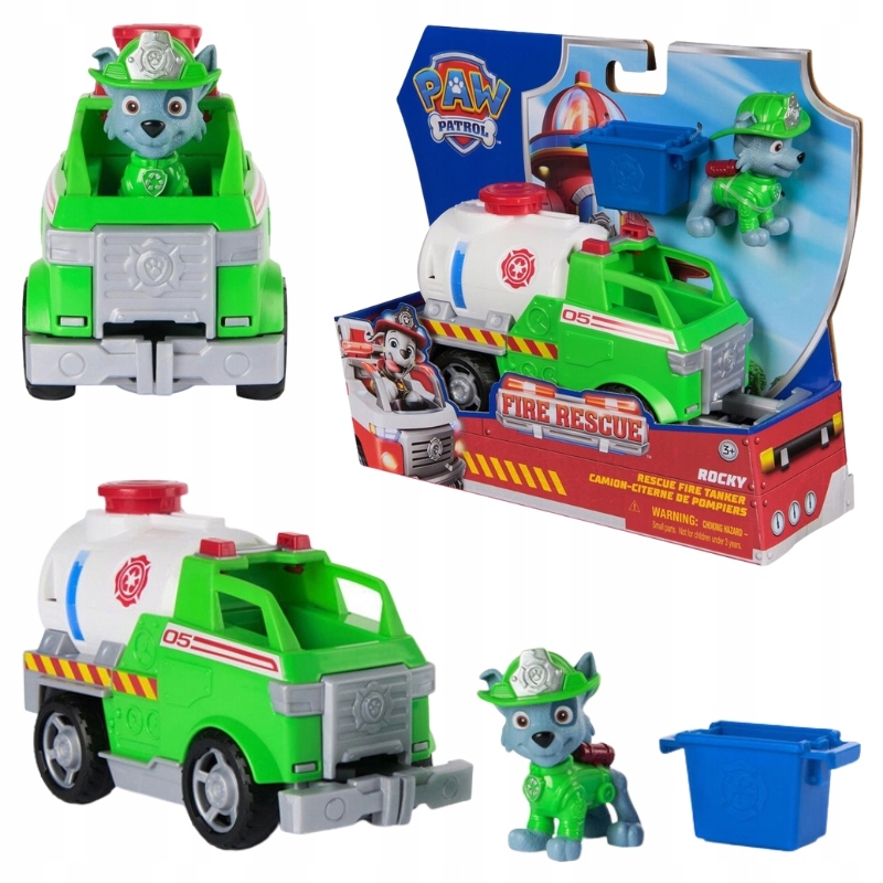 Spin Master Psi Patrol Záchranné Vozidlo Rocky