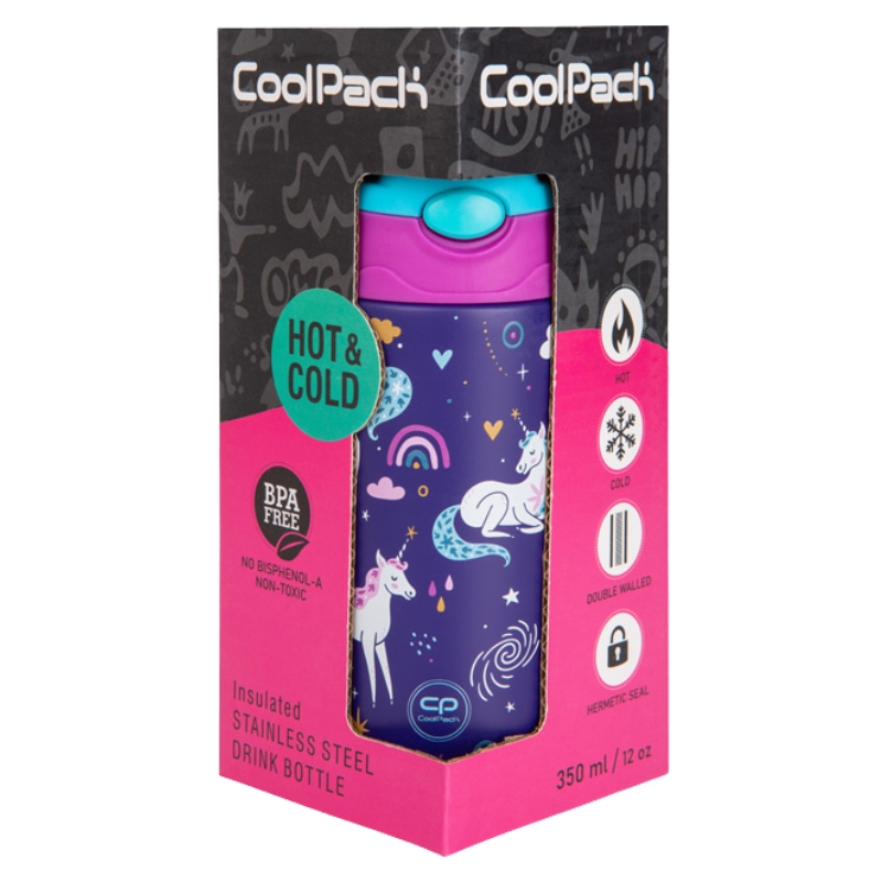 Coolpack Bono Termo Láhev S Brčkem A Držákem