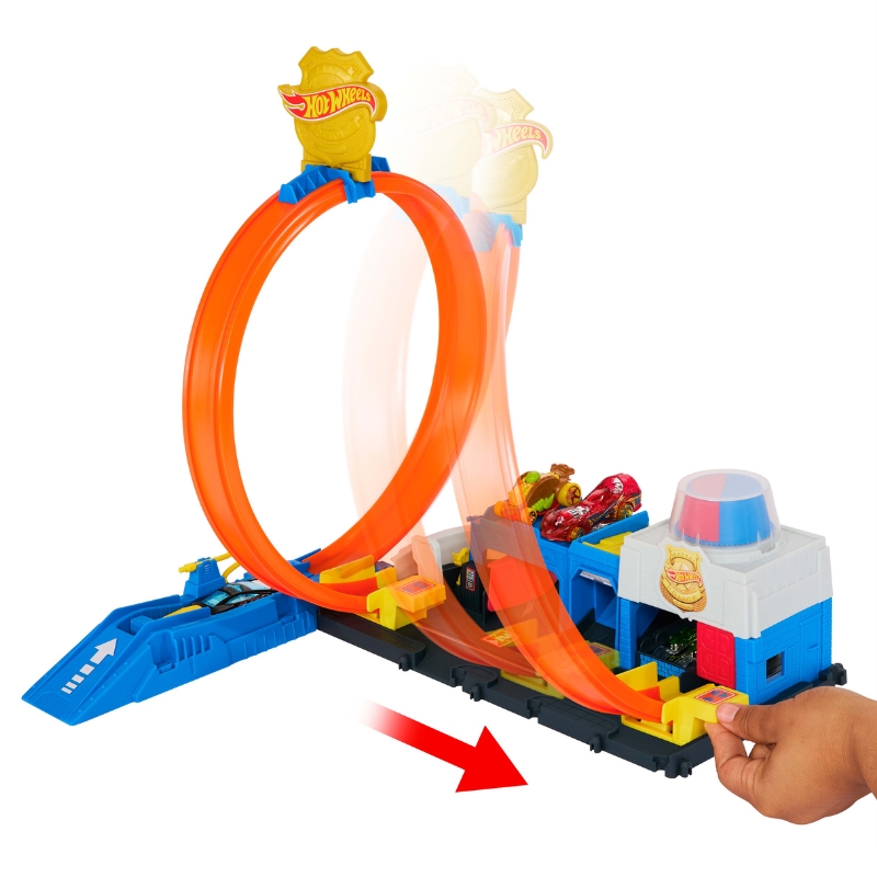 Hot Wheels City Sada Policie Loop
