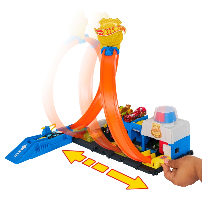 Hot Wheels City Sada Policie Loop