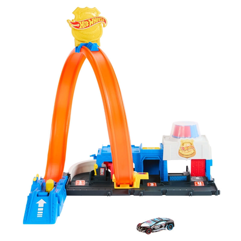 Hot Wheels City Sada Policie Loop