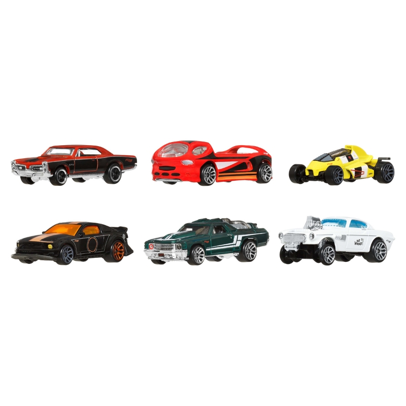 Hot Wheels Silver Series Sada Aut Legends 6-pack