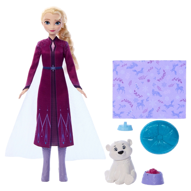 Ledové Království Frozen Elsa A Medvídek Doplňky