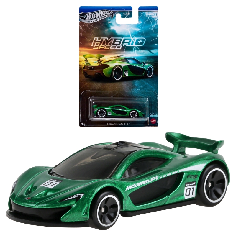 Hot Wheels Silver Series Hybrid Speed Auto McLaren P1 