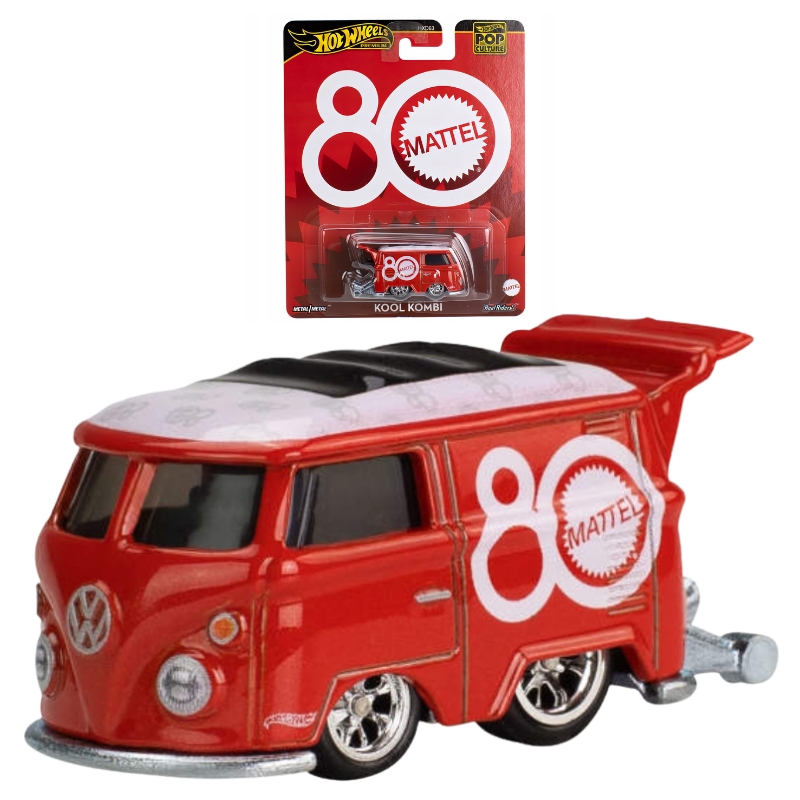 Hot Wheels Premium Auto Kool Kombi 80. výročí firmy Mattel JBL68