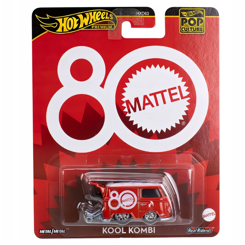 Hot Wheels Premium Auto Kool Kombi 80. výročí firmy Mattel JBL68