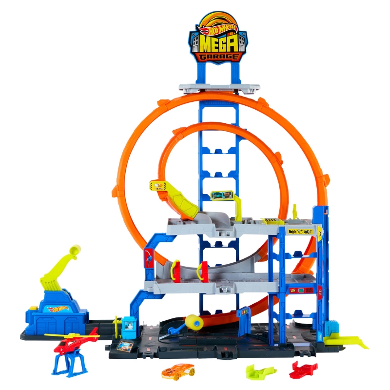 Hot Wheels City Trať Mega Garáž Parkoviště