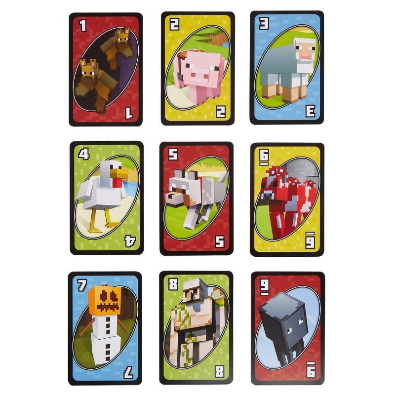 Karetní Hra UNO Minecraft