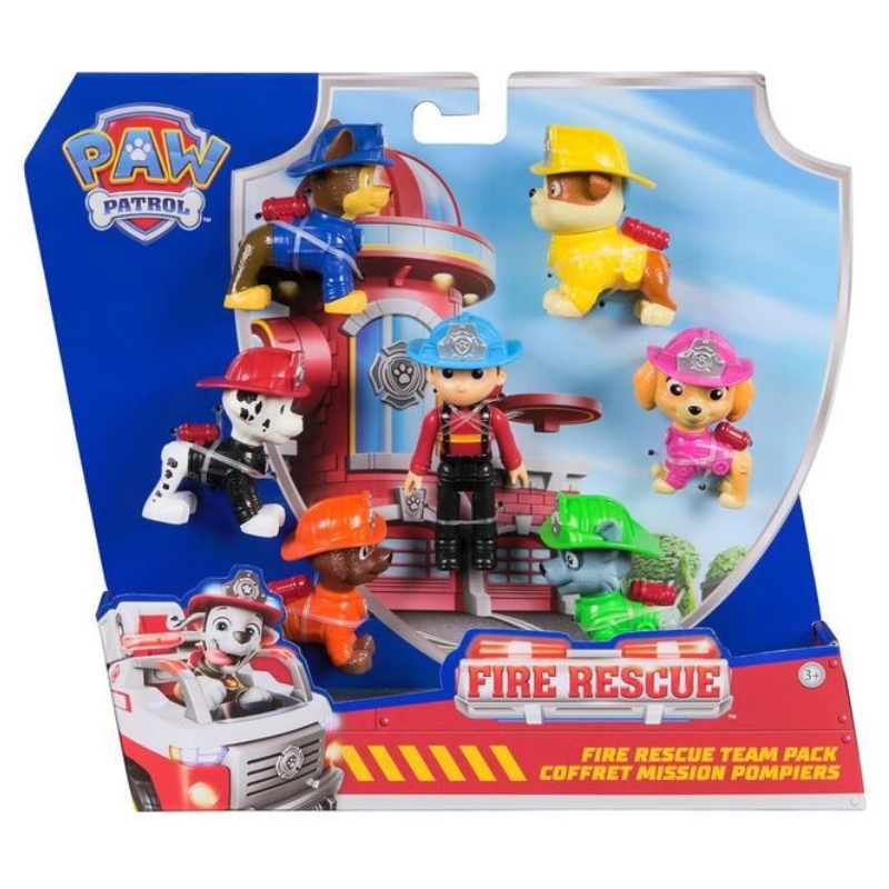 Psi Patrol Fire Rescue Sada 7 Figulek