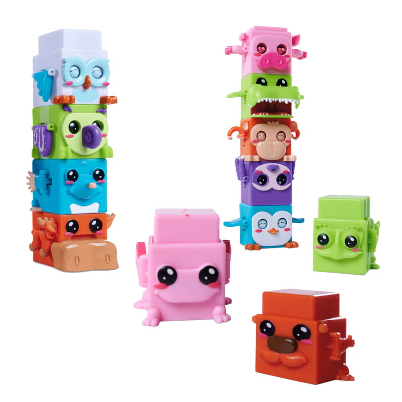 Bloxies Sběratelské Figurky Kostky Hravá Zvířátka