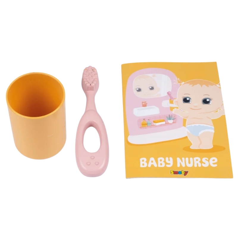 Smoby Baby Nurse Dvoustranné WC Sada Pro Panenky S Příslušenstvím