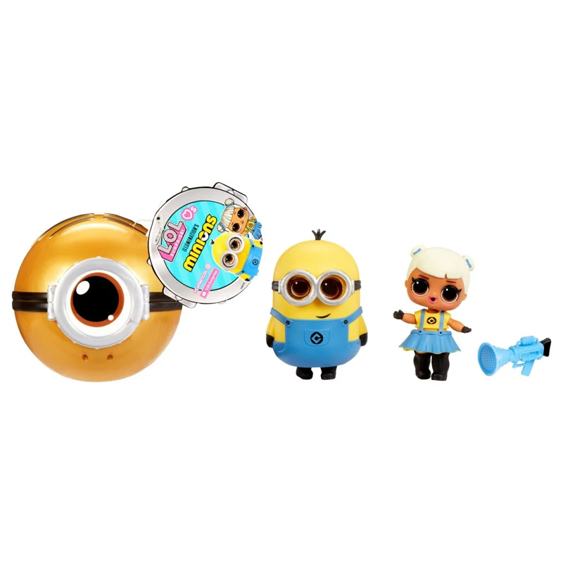 LIMITOVANÁ PANENKA L.O.L. SURPRISE LOVES MINIONS KULIČKA PŘEKVAPENÍ