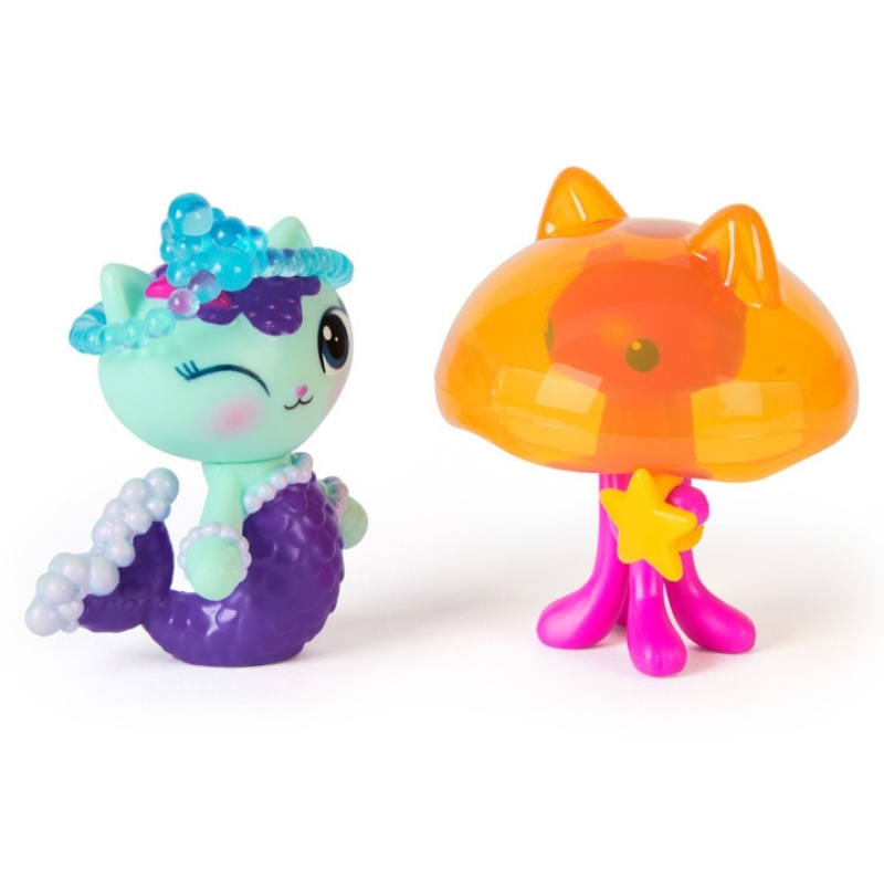 Kočičí Domek Gabi Sada 2 Figurek Mercat A Jellyfish + Příslušenství 3+