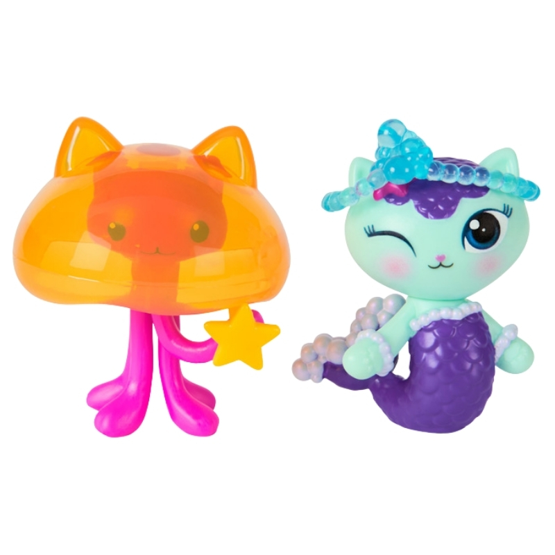 Kočičí Domek Gabi Sada 2 Figurek Mercat A Jellyfish + Příslušenství 3+