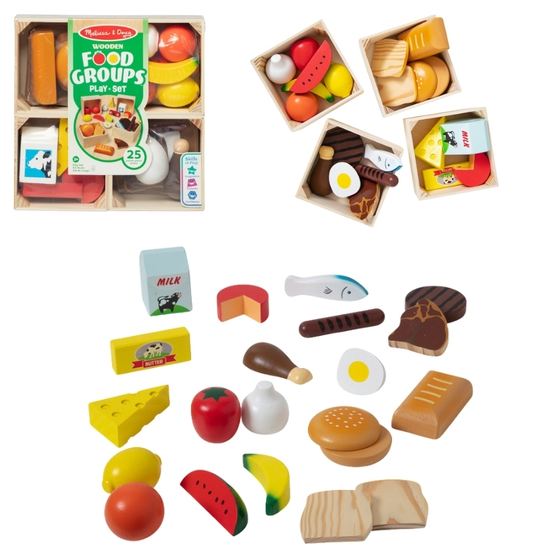 Melissa & Doug Dřevěná Sada