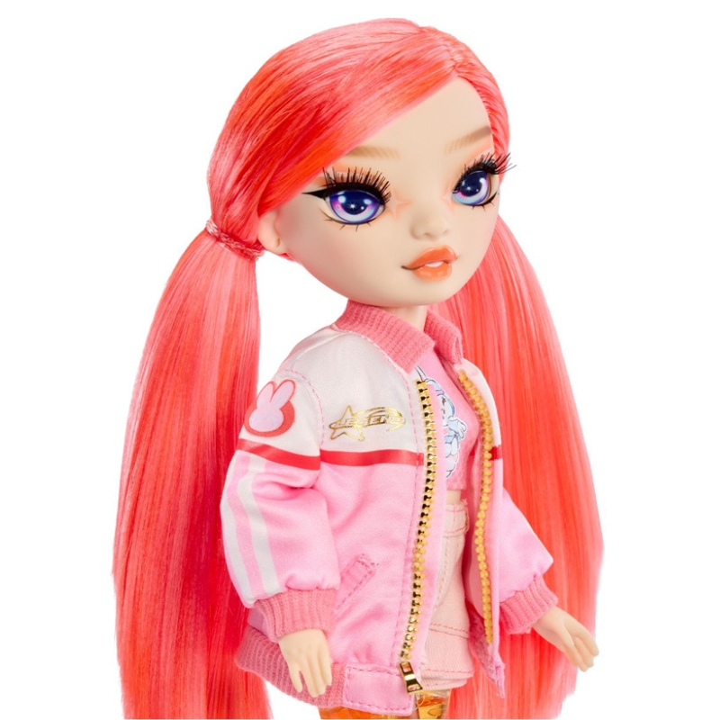 PANENKA RAINBOW HIGH SPARKLE & SHINE CORAL S MAGICKÝMI BUBLINKAMI V NOHÁCH