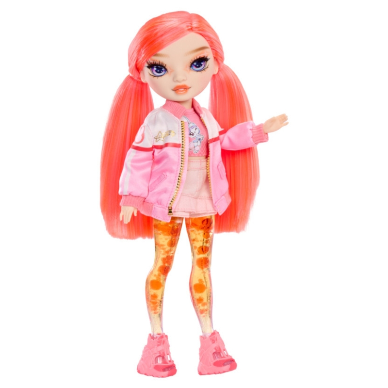 PANENKA RAINBOW HIGH SPARKLE & SHINE CORAL S MAGICKÝMI BUBLINKAMI V NOHÁCH