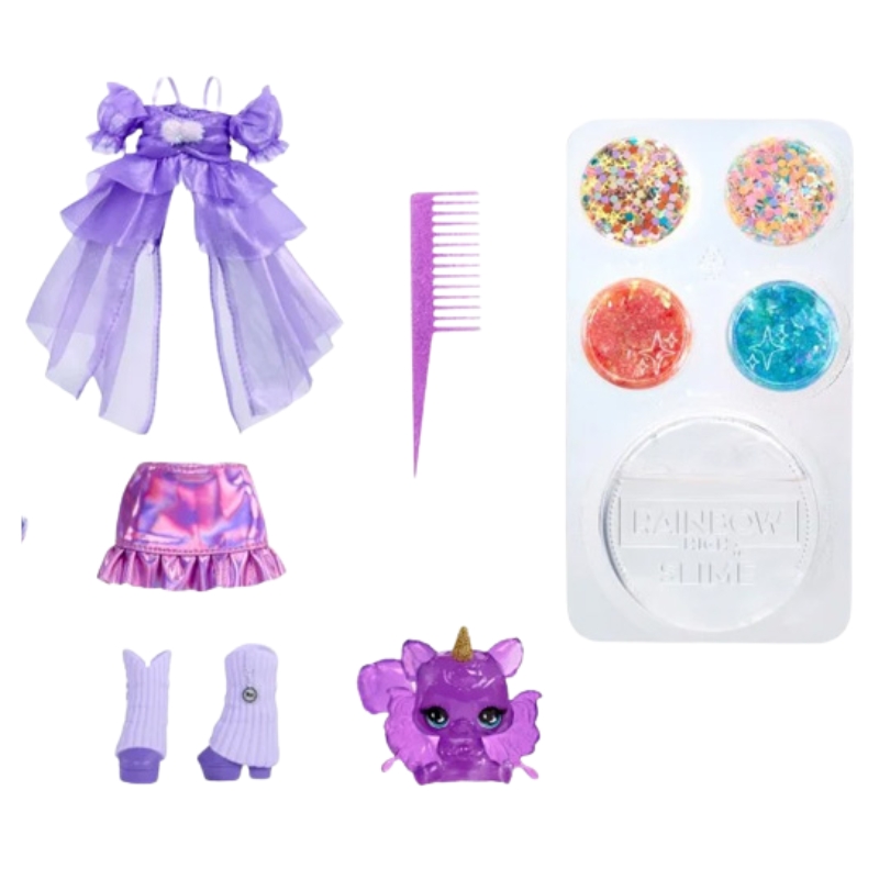Rainbow High Shimmers & Slime Panenka Violet