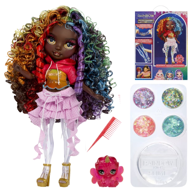 Rainbow High Shimmers & Slime Panenka Iris