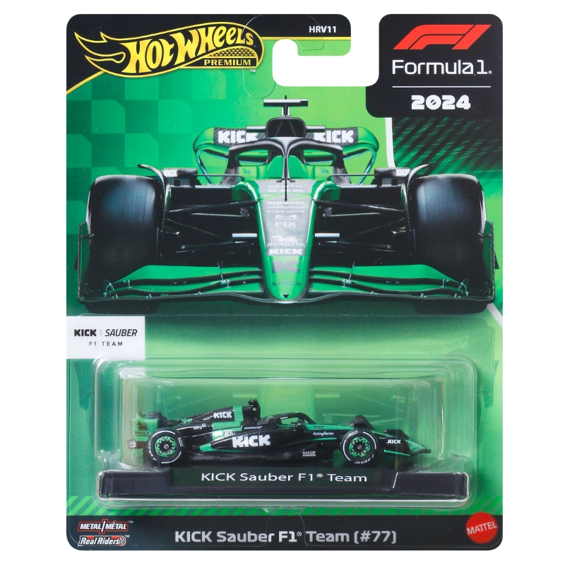 Hot Wheels Premium F1 Kultovní Auta